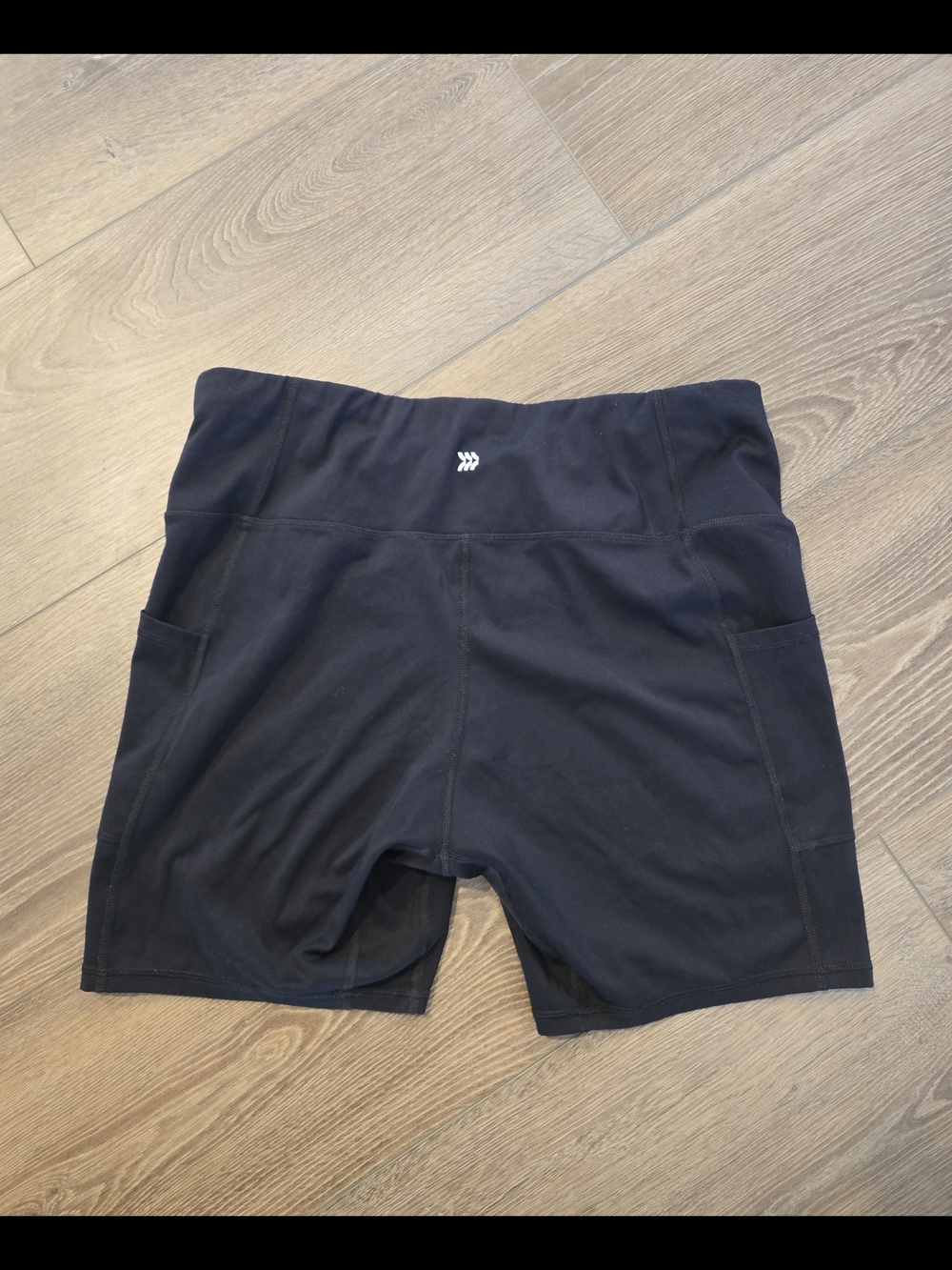 all in motion Black High-Rise Athletic Bike Shorts with Side Pockets - Picture 3 of 5